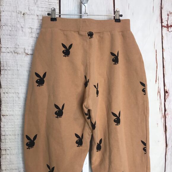 Playboy x Missguided logo print graphic high waisted relax sweatpants - Picture 5 of 10